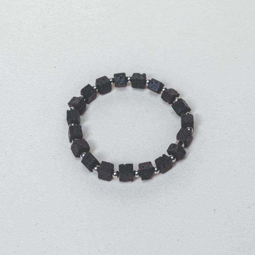 Bracelet Rio - Pierre de lave
