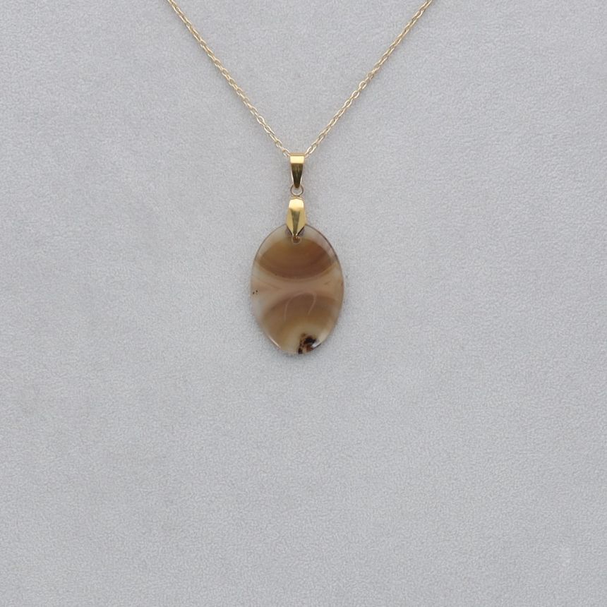 Agate Montana percé 1