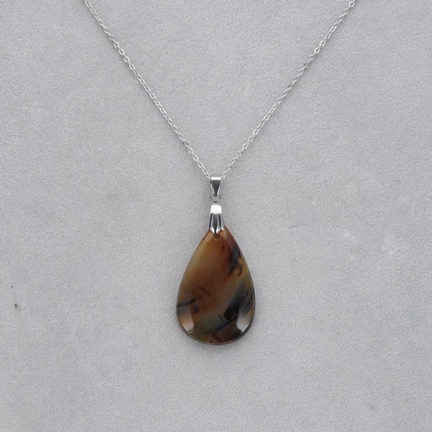 Agate Montana percé 21