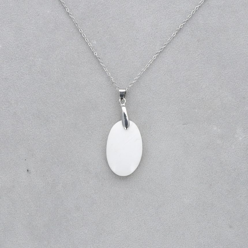 Scolécite Cabochon percé 51